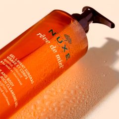 Nuxe Gel tắm và rửa mặt Reve De Miel Face And Body Ultra-Rich Cleansing Gel 400ml