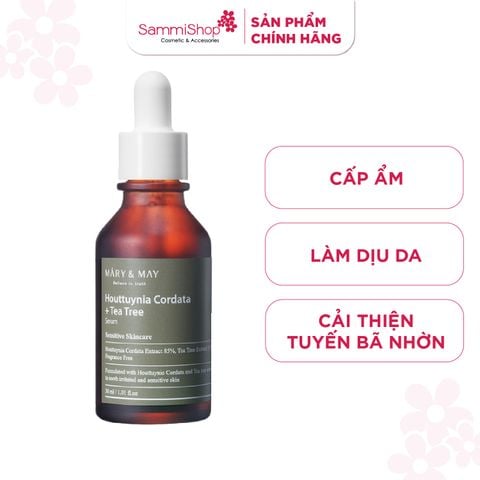 Mary&May Tinh chất dưỡng da Houttuynia Cordata + Tea Tree Serum 30ml