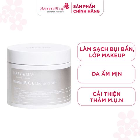 Mary&May Sáp tẩy trang Vitamin B.C.E Cleansing Balm 120g