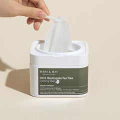 Mary&May Mặt nạ giấy CICA Houttuynia Tea Tree Calming Mask 30 miếng