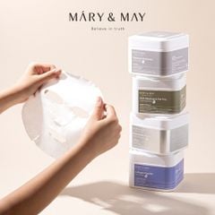 Mary&May Mặt nạ giấy Hyaluronic Panthenol Hydra Mask 30 miếng