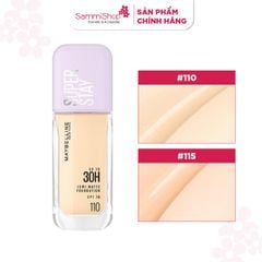 Maybelline Kem nền Super Stay Up To 30h Lumi-matte Foundation