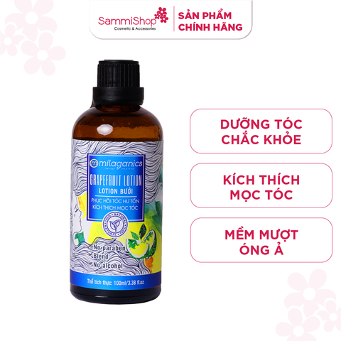 Lotion dưỡng tóc Bưởi Milaganics 100ml