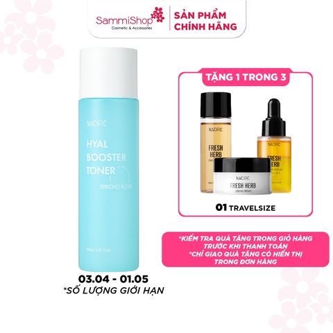 Nacific Nước hoa hồng Hyal Booster Toner 150ml