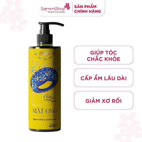 Nara Dầu gội Khuynh diệp trà xanh 500ml