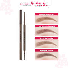 Nature Republic Chì kẻ mày Botanical Micro Slim Brow Pencil 0.08g