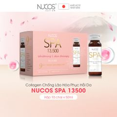 Nucos Nước uống Spa Whitening & Skin Therapy Collagen Drink 13,500mg 50ml x 10