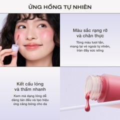 Ofelia Má hồng kem Lolli Liquid Blush