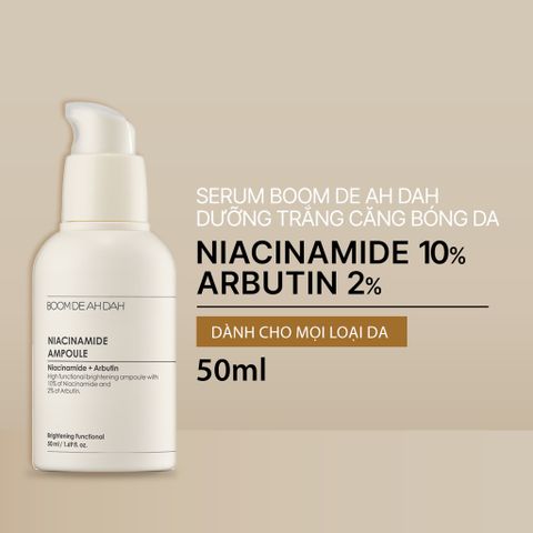 Boom De Ah Dah Tinh chất dưỡng sáng, ngăn ngừa lão hóa Niacinamide 50ml