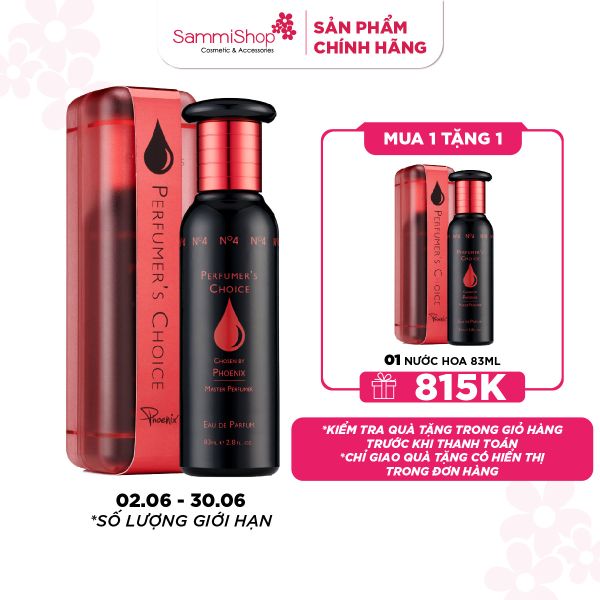 02.06 - 30.06 Perfumer's Choice Nước hoa Eau De Parfum 83ml BẤT KỲ