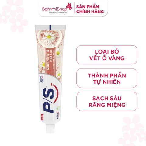 P/S Kem đánh răng Muối Hồng & Hoa Cúc 230g