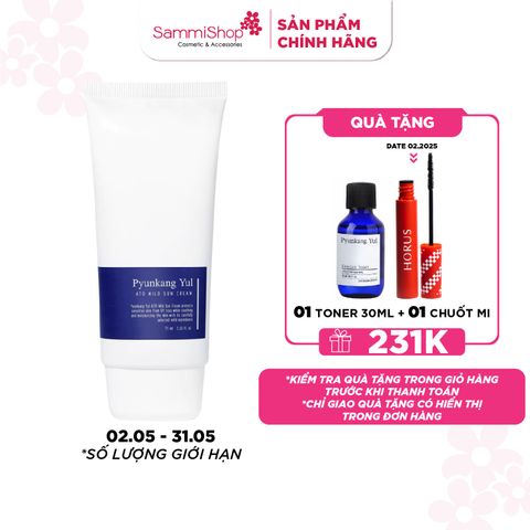 Pyunkang Yul Kem chống nắng ATO Mild Sun Cream 75ml