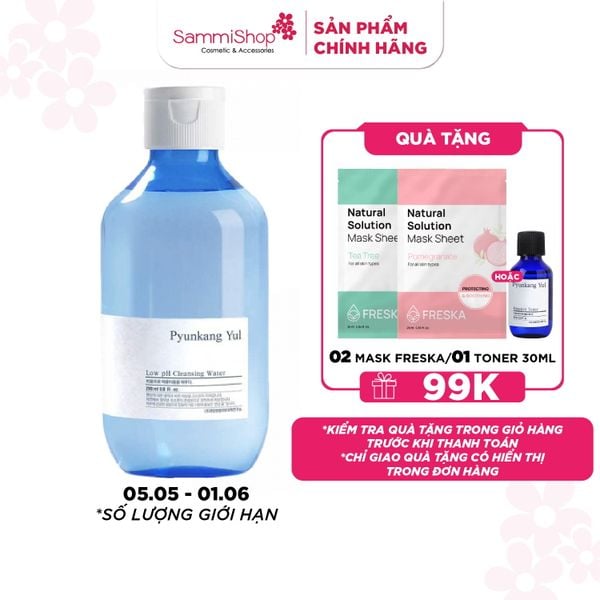Pyunkang Yul Nước tẩy trang Low pH Cleansing Water 290ml