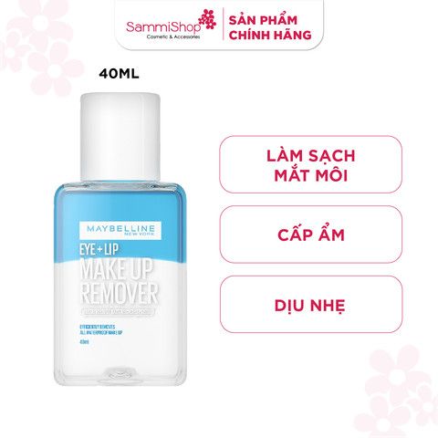 [HÀNG TẶNG KHÔNG BÁN] QT Maybelline Makeup Remover Lip & Eye 40ml