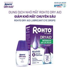 Rohto Dung dịch nhỏ mắt Dry Aid 10ml