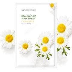 Nature Republic Mặt nạ giấy Real Nature Chamomile Mask Sheet 23ml