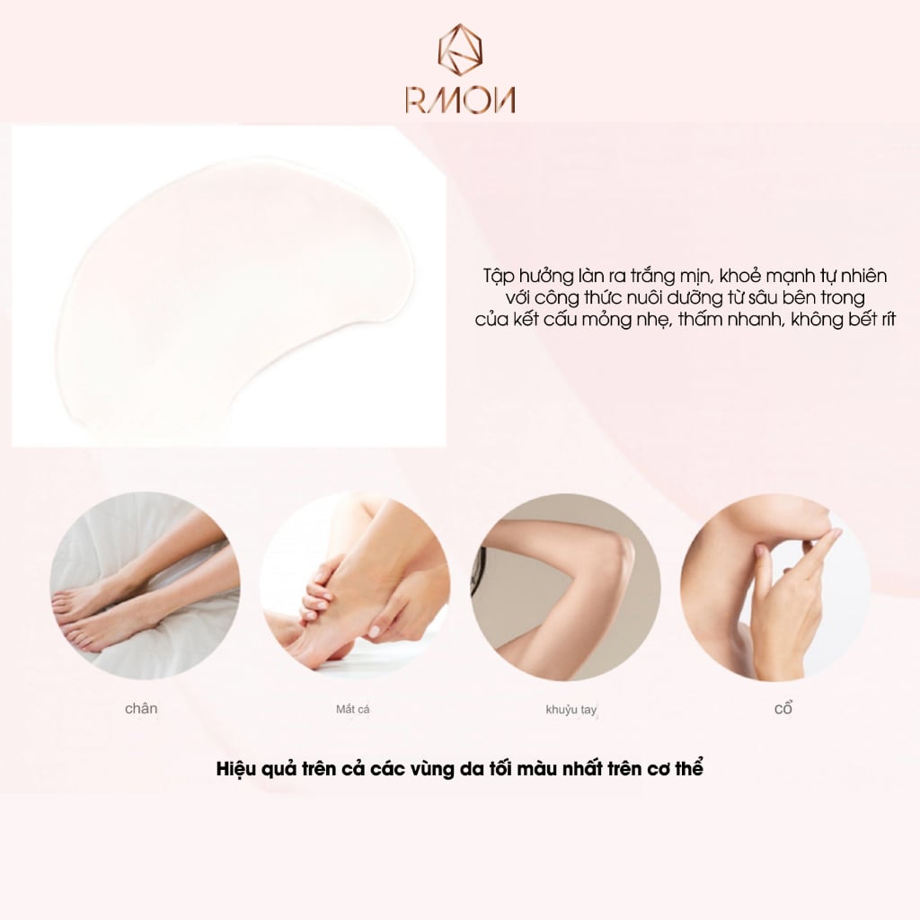 Rmon Kem dưỡng trắng da tế bào gốc White Label Dia Whitening Cream 200ml
