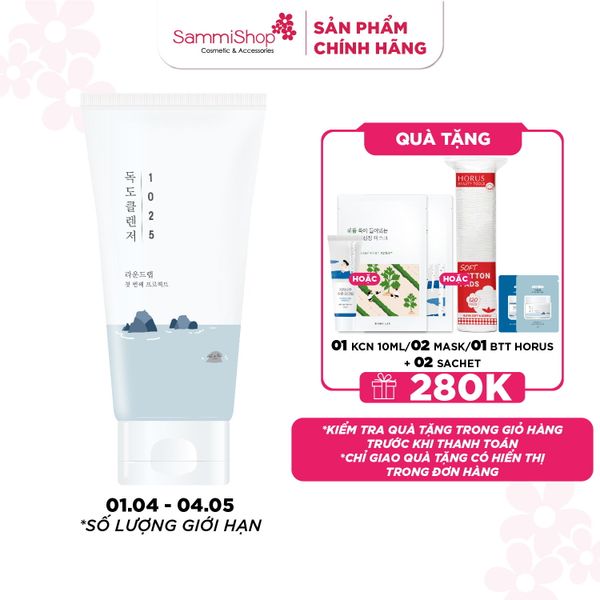 Round Lab Sữa rửa mặt 1025 Dokdo Cleanser 150ml