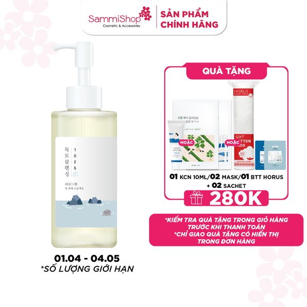 Round Lab Dầu tẩy trang 1025 Dokdo Cleansing Oil 200ml