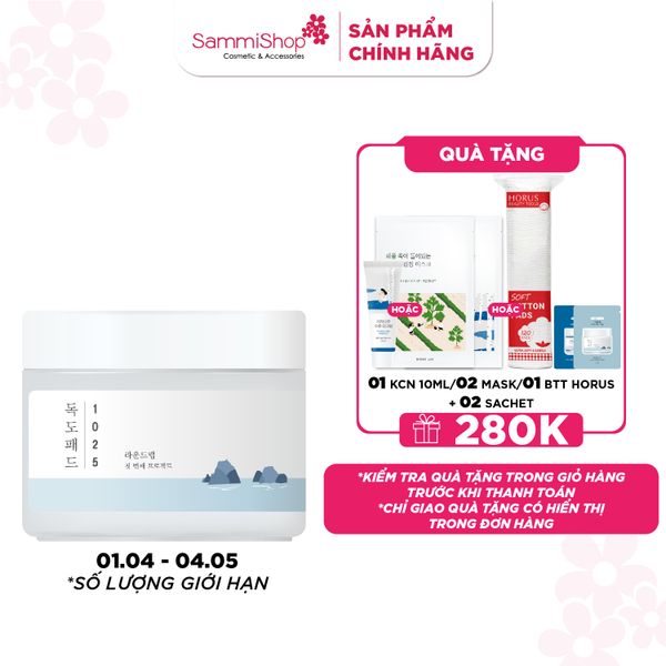 Round Lab Mặt nạ dưỡng da 1025 Dokdo Pad 70 pcs
