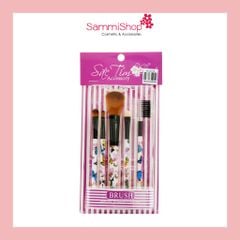 Sắc Tím Bộ cọ trang điểm 5 món
