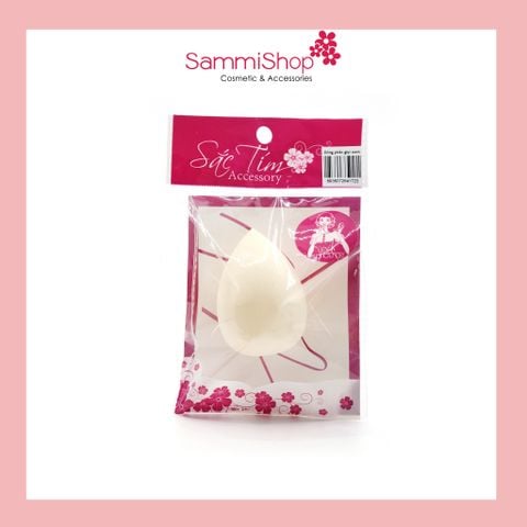 Sắc Tím Mút trang điểm hình giọt nước