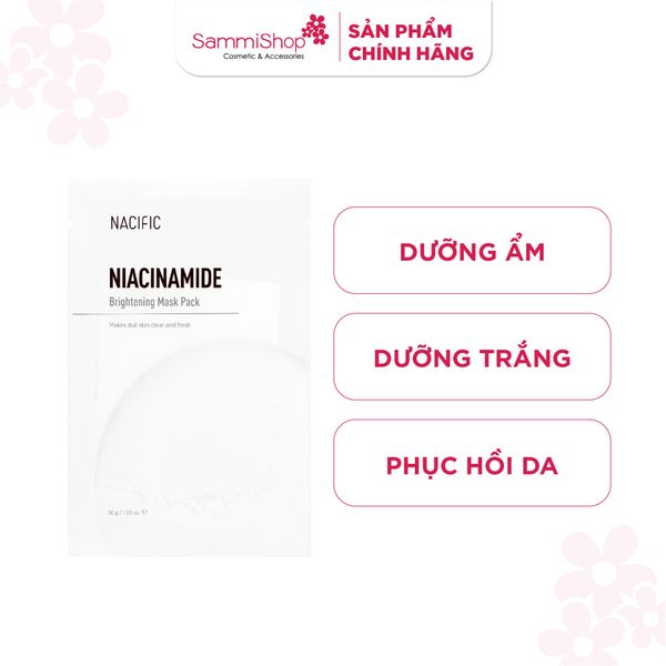 Nacific Mặt nạ Niacinamide Brightening Mask Pack 30g