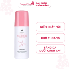 Scentio Lăn khử mùi và khô thoáng vùng da dưới cánh tay Pink Collagen 50ml