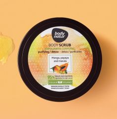 Body Natur Tẩy da chết cơ thể Body Scrub Mango, Papaya and Marula 200ml