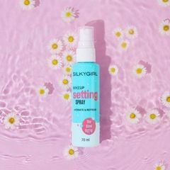 Silkygirl Xịt khóa nền Makeup Setting Spray - Hydrate & Refresh 70ml