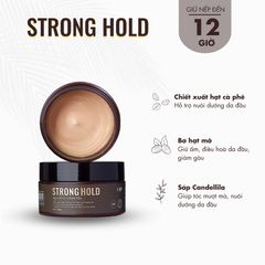 Lad haicare Wax vuốt tóc nam tạo nếp tốt Strong Hold 100g