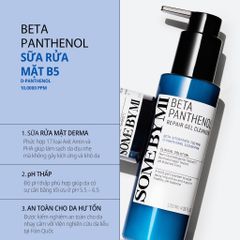 Some By Mi Sữa rửa mặt Beta Panthenol Repair Gel Cleanser 120ml