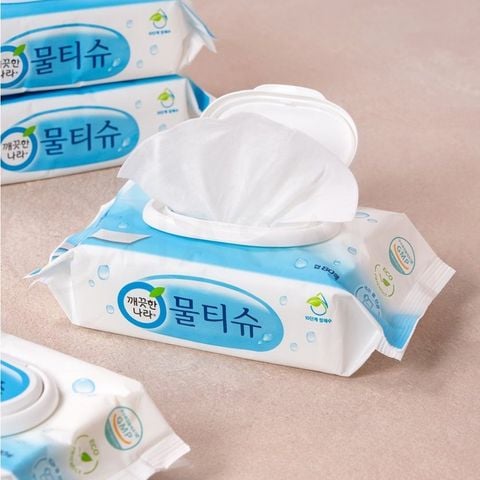Kleannara Khăn ướt Peppermint Wet Tissue Cap - Hương bạc hà