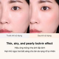 3CE Xịt khóa nền Shimmer Makeup Fixer 95ml