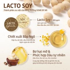 Some By Mi Xà phòng rửa mặt Lacto Soy Low pH Morning Cleansing Bar 90g