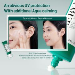 Some By Mi Kem chống nắng Truecica Aqua Calming Suncream 50ml