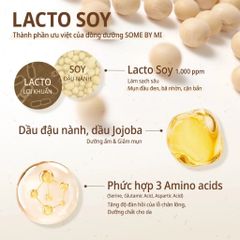 Some By Mi Dầu tẩy trang Lacto Soy Sebum & Blackhead Cleansing Oil 200ml
