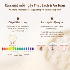 Some By Mi Xà phòng rửa mặt Lacto Soy Low pH Morning Cleansing Bar 90g