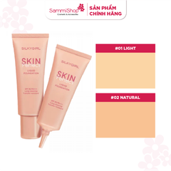 Silky Girl Kem nền Perfect Liquid Foundation