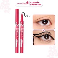 Silkygirl Kẻ mắt nước X-treme Sharp Brush Liner #01 Extreme Black 0.5ml