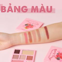 Silky Girl Bảng phấn mắt và má Berry Burst Eye & Face Palette 12.6g