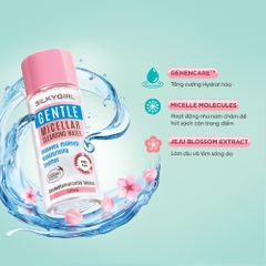 Silky Girl Nước tẩy trang Gentle Micellar Cleansing Water