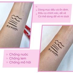 Silkygirl Kẻ mắt nước X-treme Sharp Brush Liner #01 Extreme Black 0.5ml