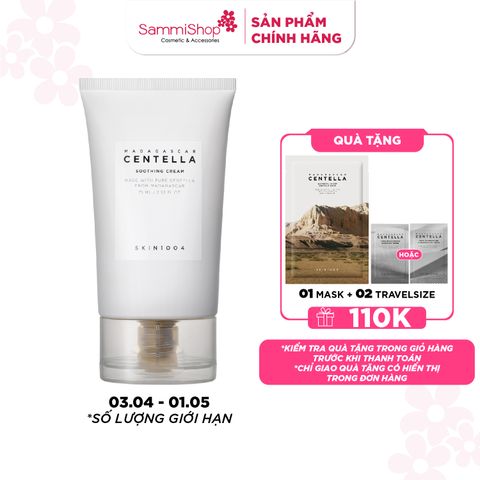 Skin1004 Kem dưỡng Madagascar Centella Soothing Cream 75ml