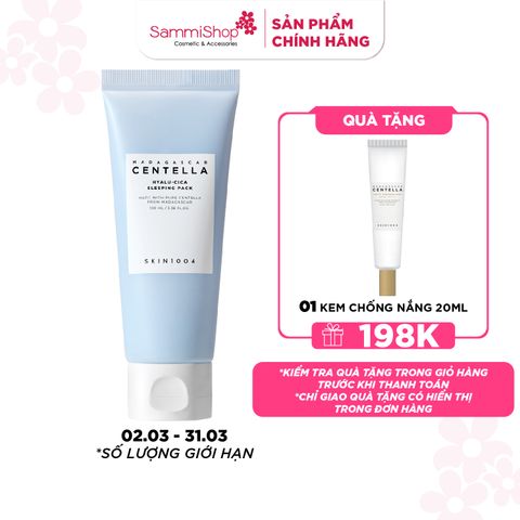 Skin1004 Mặt nạ ngủ Madagascar Centella Hyalu-cica Sleeping Pack 100ml