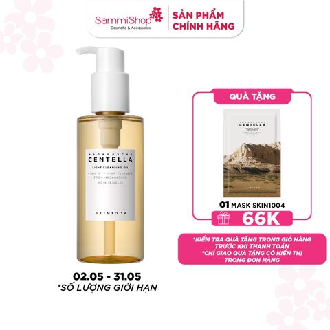 Skin1004 Tẩy trang Madagascar Centella Light Cleansing Oil 200ml