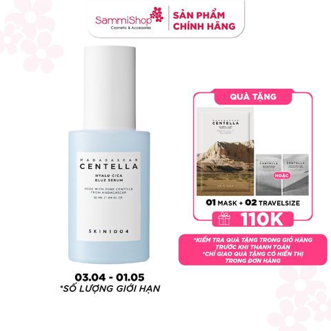 Skin1004 Tinh chất Madagascar Centella Hyalu-cica Blue Serum 50ml