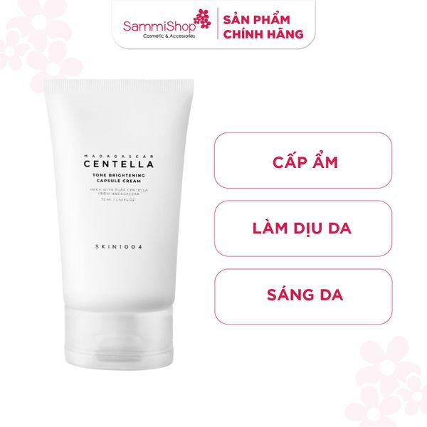 Skin1004 Kem dưỡng Madagascar Centella Tone Brightening Capsule Cream 75ml