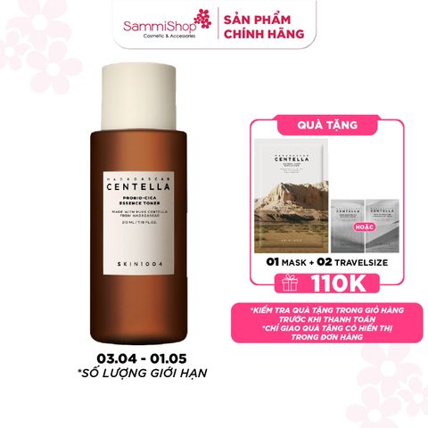 Skin1004 Nước hoa hồng Madagascar Centella Probio-Cica Essence Toner 210ml