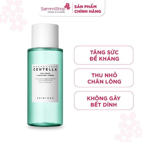 Skin1004 Nước hoa hồng Madagascar Centella Tea-Trica Purifying Toner 210ml